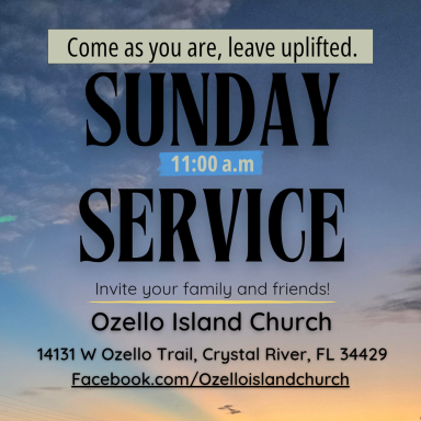 Church advertisement animation